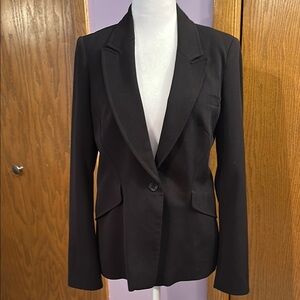 White House Black Market Elegant Black Women's Blazer size 6.